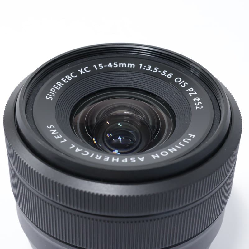 中古品 バイオレントエフェクト 15ポンド 富士フイルム フジノンレンズ XC15-45mmF3.5-5.6 OIS PZ ブラック AB