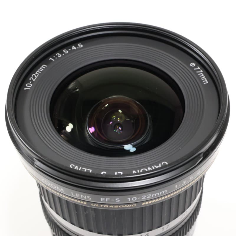 【美品】CANON 純正超広角レンズEF-S10-22mmF3.5-4.5USM EF-S10-22mm F3.5-4.5 USM - キヤノンカメラミュージアム
