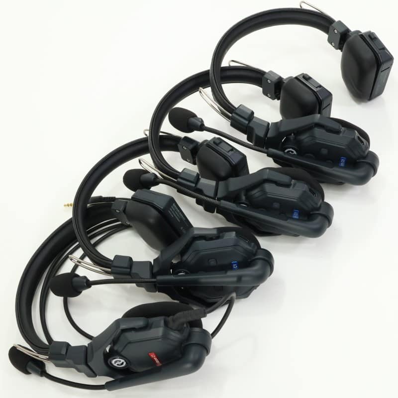 Solidcom C1-HUB8S [9-person Intercam with HUB & 8 Remote Headset]