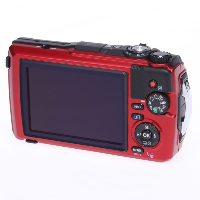 OLYMPUS／OM SYSTEM Tough TG-7 レッド AB+ランク 中古｜フジヤカメラ