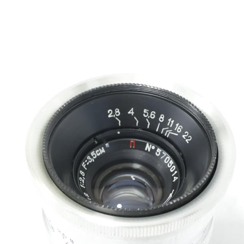 ジュピター12 35mm F2.8 Lマウント (M39) 白