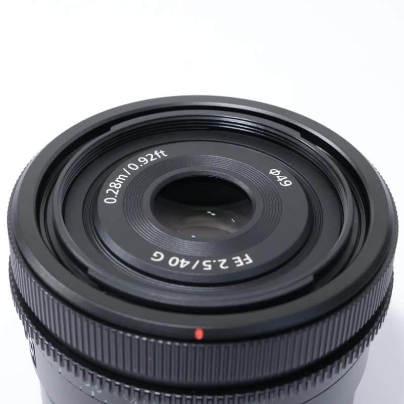 SONY FE 40mm F2.5 G SEL40F25G AB-ランク 中古｜フジヤカメラ