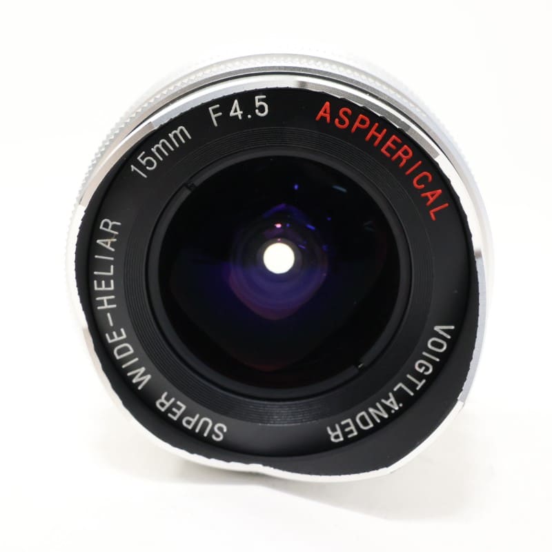 SUPER-WIDE HELIAR 15mm F4.5 Aspherical シルバー
