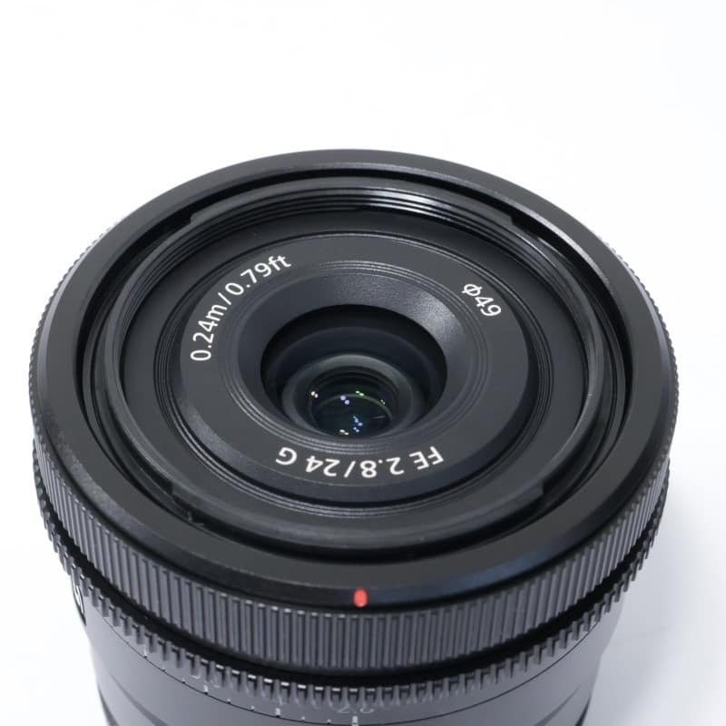 【本日限定割引】SONY FE 24mm F2.8G SEL24F28G SONY FE 24mm F2.8 G SEL24F28G AB+ランク 中古｜フジヤカメラ