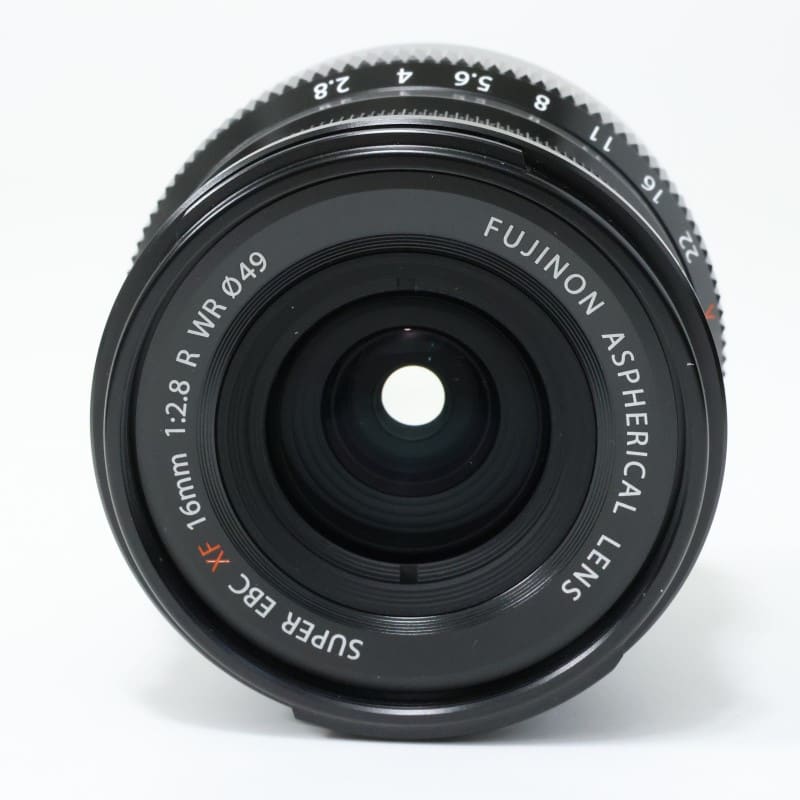 フジノンレンズ XF16mmF2.8 R WR ブラック