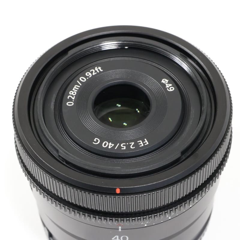 SONY FE 40mm F2.5 G SEL40F25G 中古 C2120196667042|中古通販 SONY FE 40mm F2.5 G SEL40F25G 中古 C2120196667042|中古通販