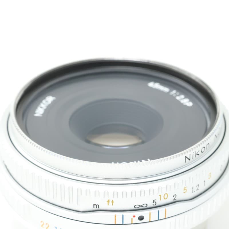 Ai Nikkor 45mm F2.8P シルバー