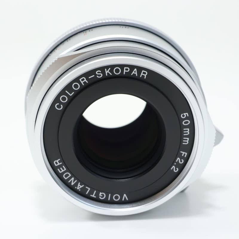 COLOR-SKOPAR 50mm F2.2 VM シルバー