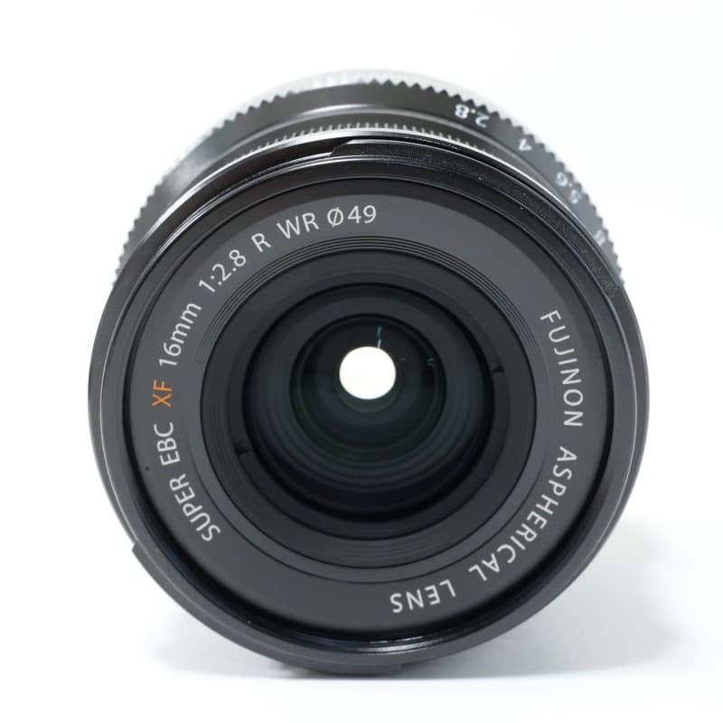 フジノンレンズ XF16mmF2.8 R WR ブラック