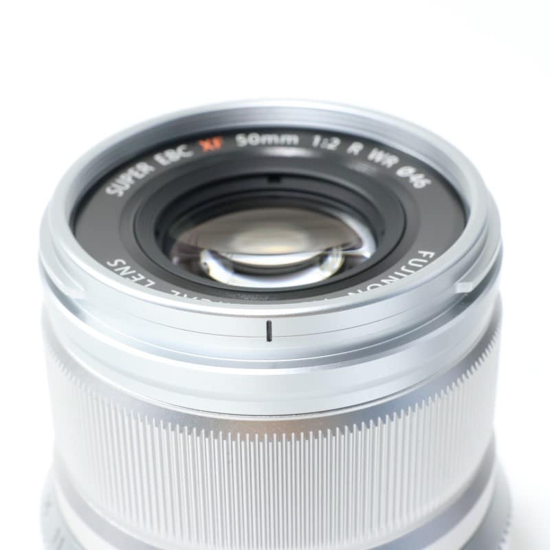 フジノンレンズ XF50mmF2 R WR シルバー
