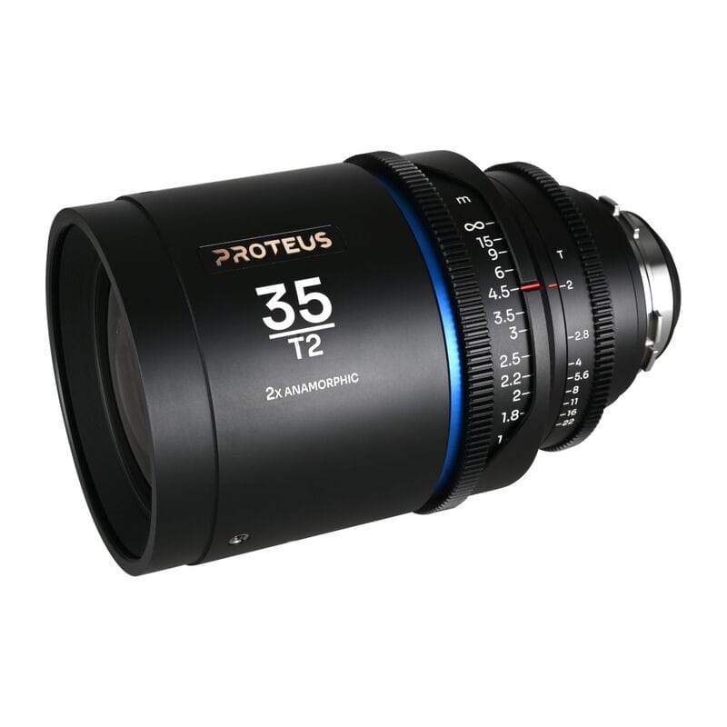 Proteus 2×Anamorphic 35mm T2 Blue Arri PL/Canon EF