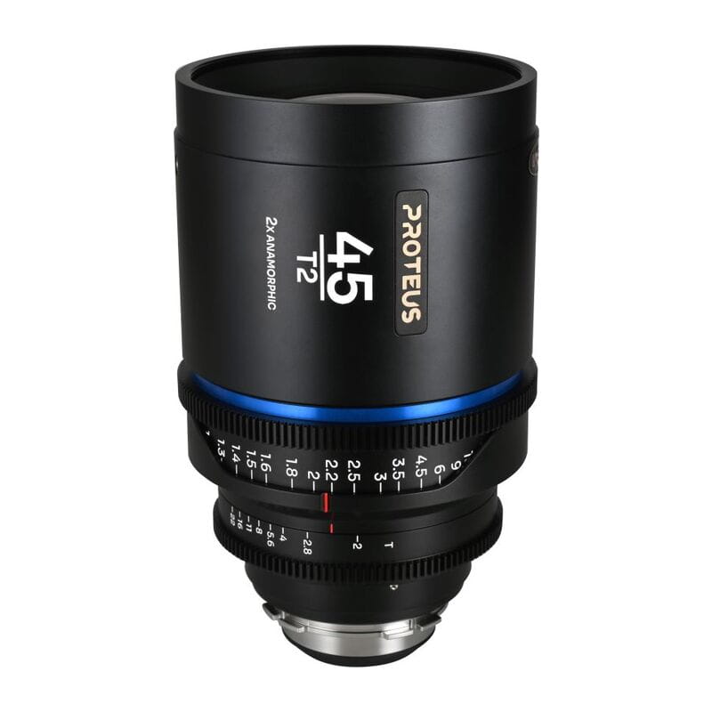 Proteus 2×Anamorphic 45mm T2 Blue Arri PL/Canon EF