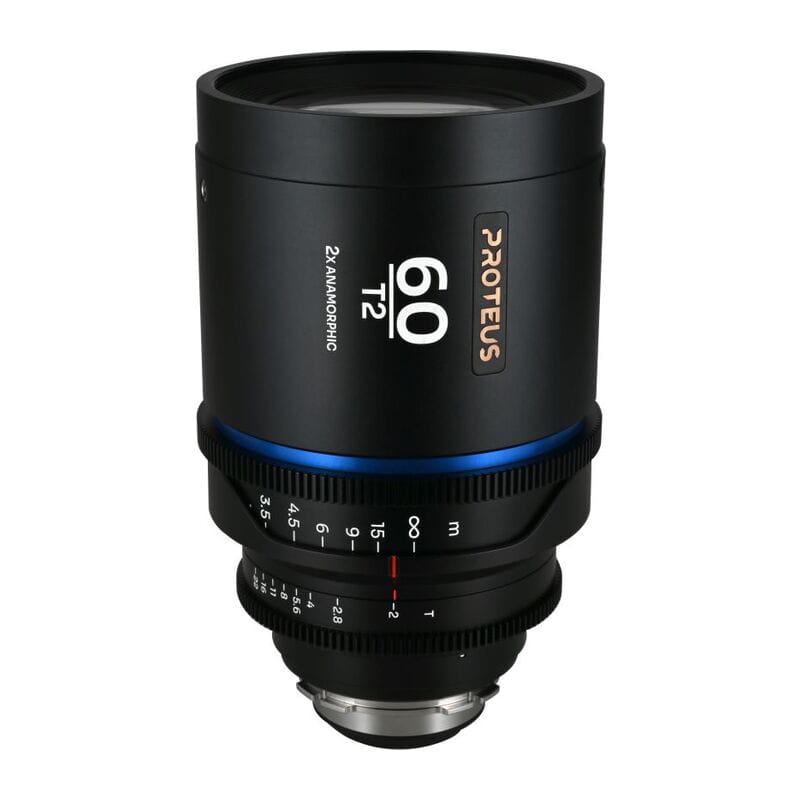 Proteus 2×Anamorphic 60mm T2 Blue Arri PL/Canon EF