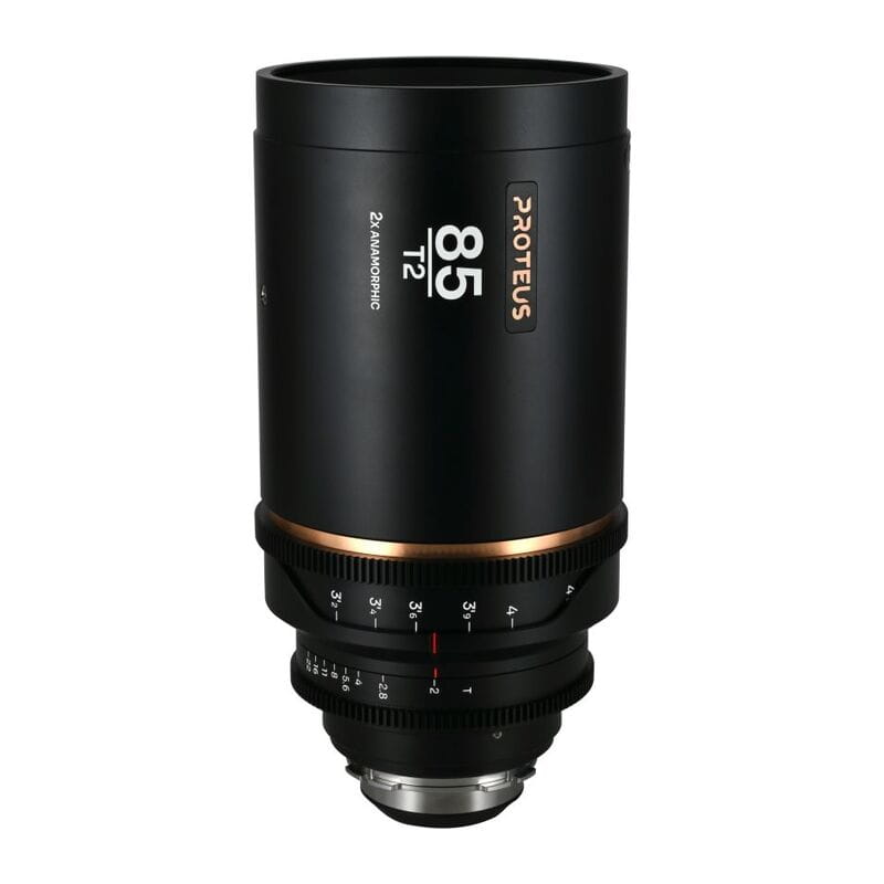 Proteus 2×Anamorphic 85mm T2 Amber Arri PL/Canon EF