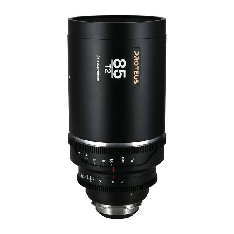 Proteus 2×Anamorphic 85mm T2 Silver Arri PL/Canon EF
