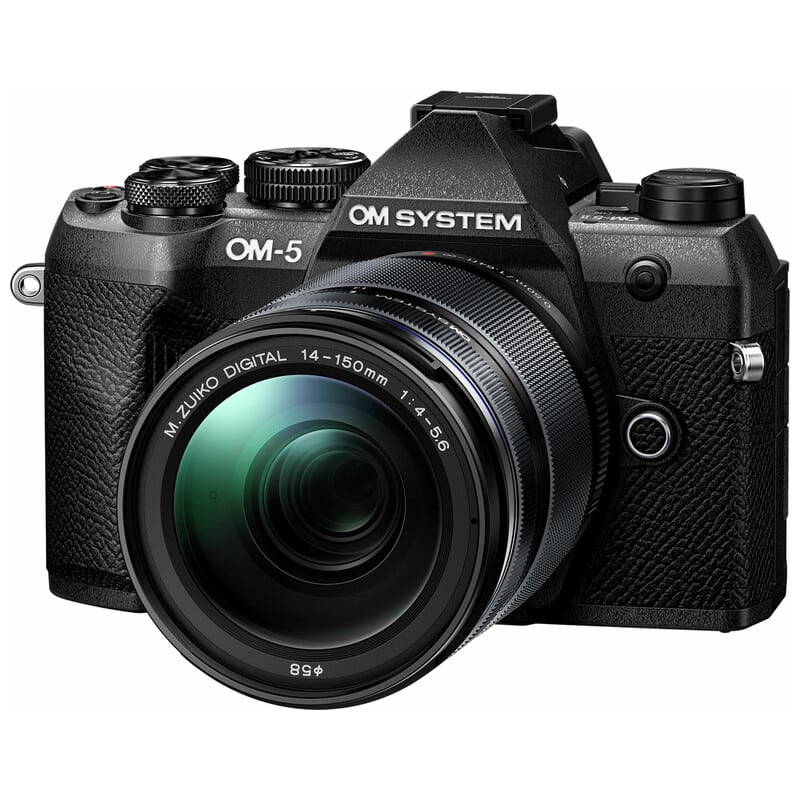 OM SYSTEM OM-5 Mark II 14-150mm II レンズキット ブラック（2025年7月下旬発売予定）