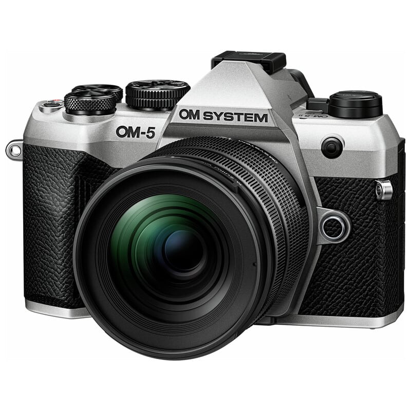 OM SYSTEM OM-5 Mark II 12-45mm F4.0 PRO レンズキット シルバー（2025年7月下旬発売予定）