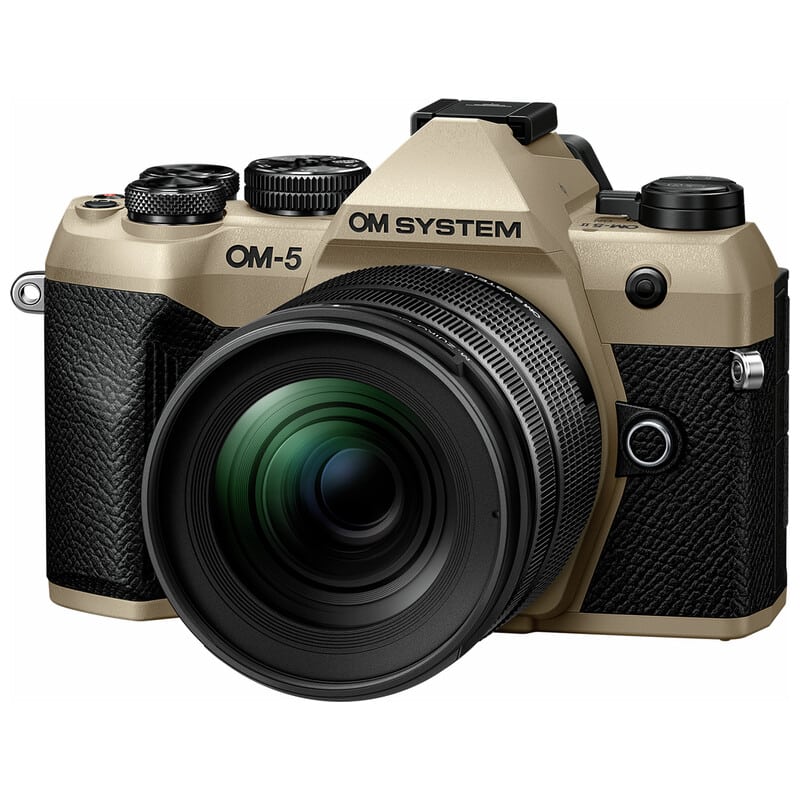 OM SYSTEM OM-5 Mark II 12-45mm F4.0 PRO レンズキット サンドベージュ（2025年7月下旬発売予定）