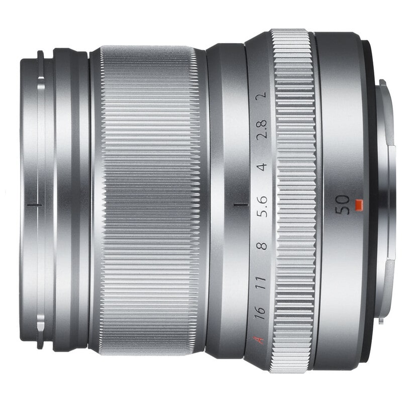 フジノンレンズ XF50mmF2 R WR シルバー