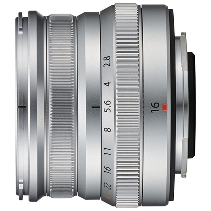 フジノンレンズ XF16mmF2.8 R WR シルバー