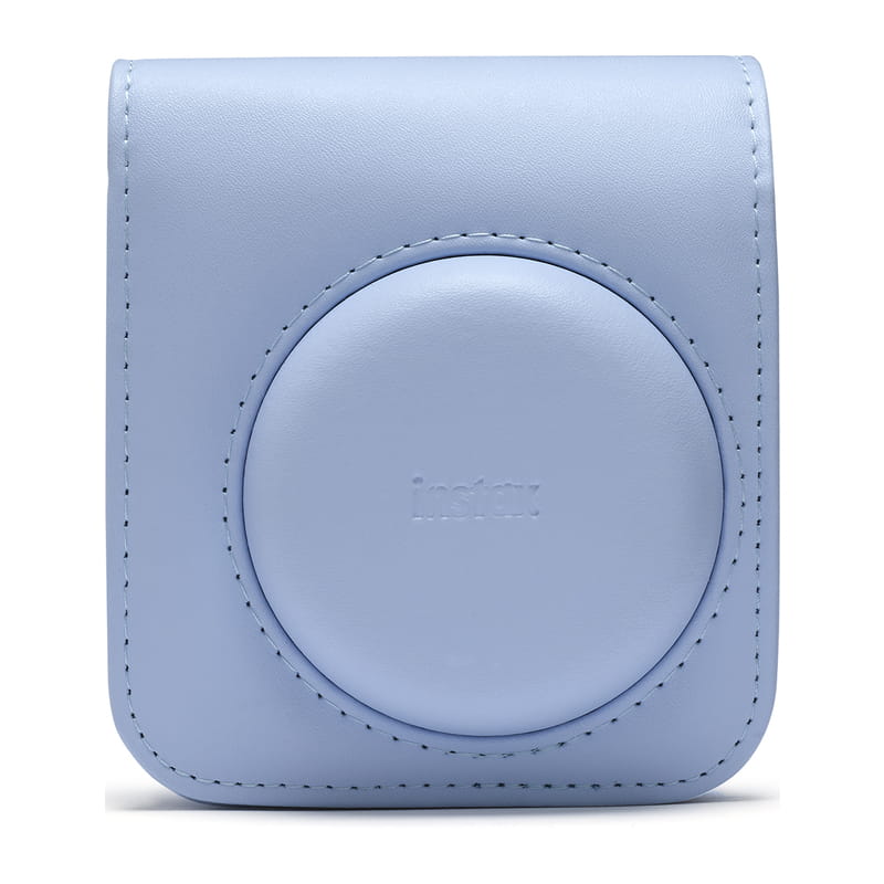 instax mini 12用 カメラケース パステルプルー