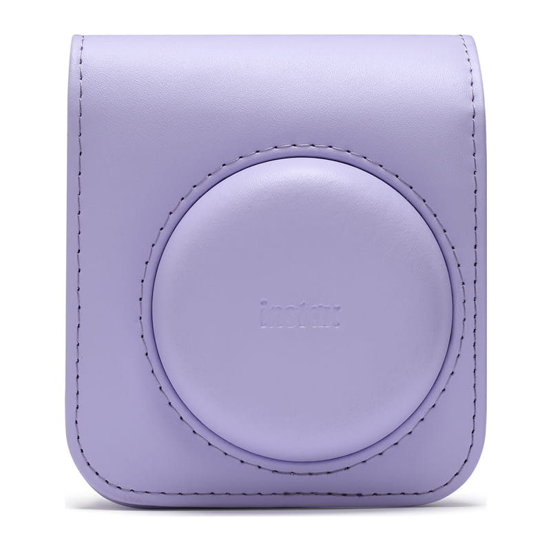 instax mini 12用 カメラケース ライラックパープル