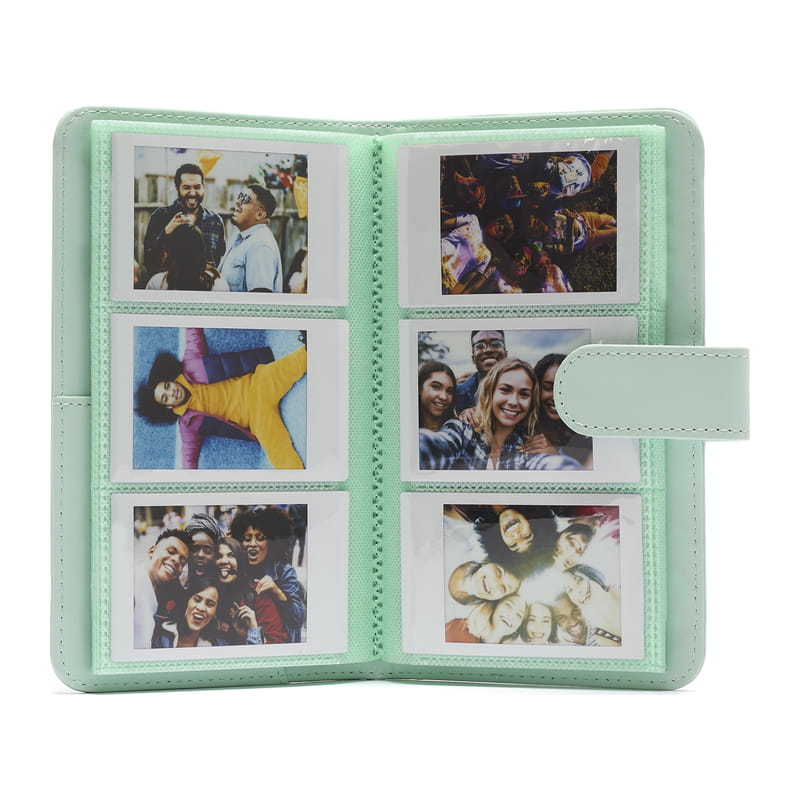 instax mini 12 アルバム 108 ミントグリーン