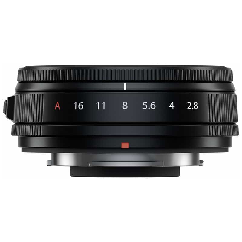フジノンレンズ XF23mmF2.8 R WR ブラック(2025年12月5日発売予定)