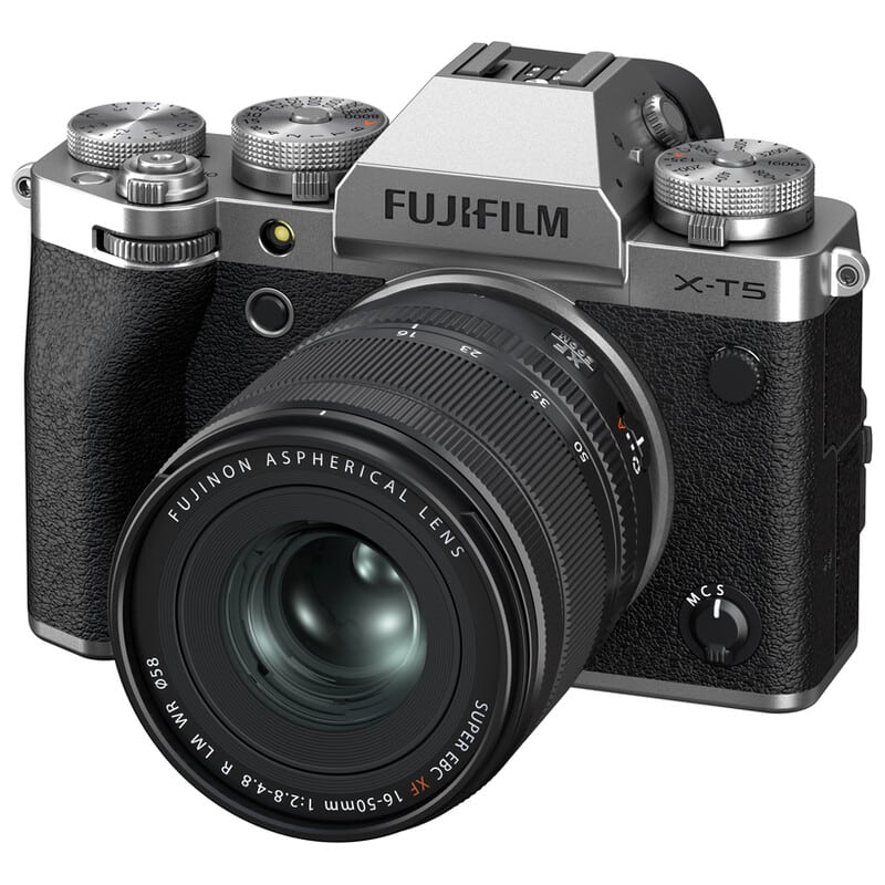 FUJIFILM X-T5 XF16-50mmレンズキット シルバー 日英二言語モデル