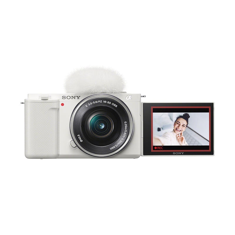 VLOGCAM ZV-E10 パワーズームレンズキット ホワイト ZV-E10LW