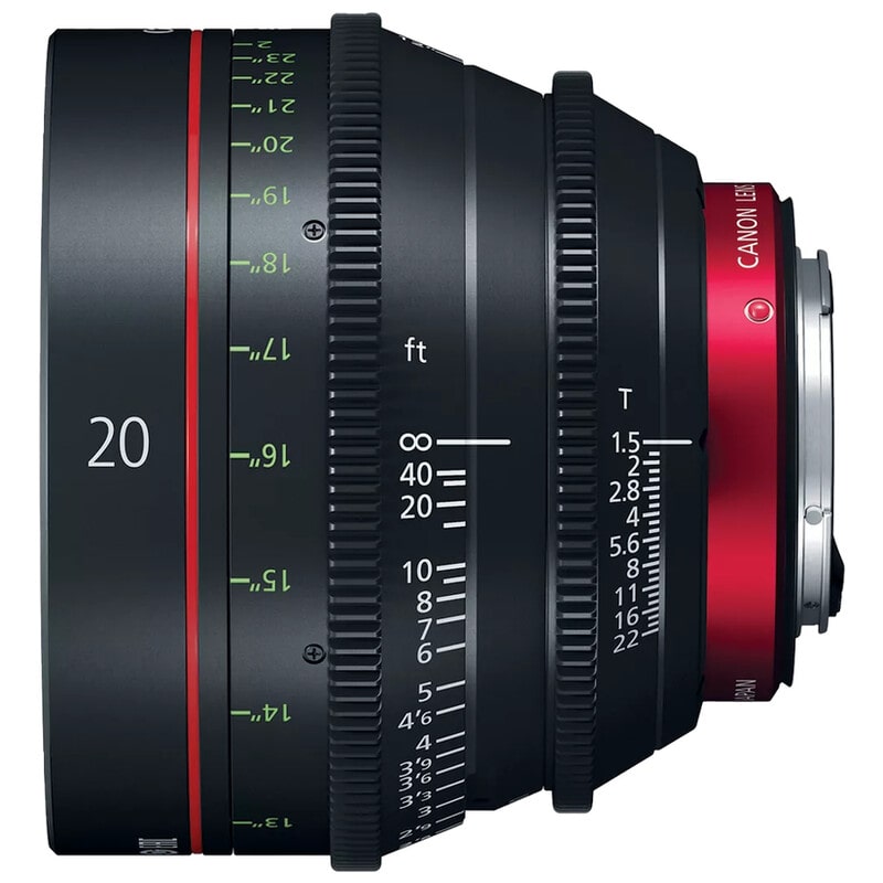 CN-E20mm T1.5 L F EFマウント