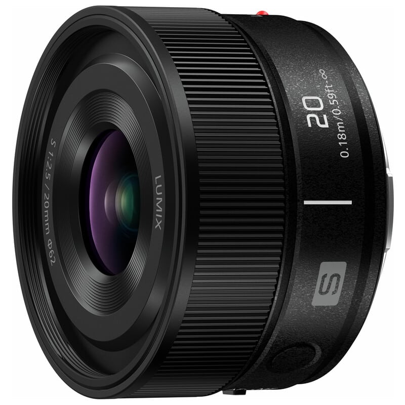 LUMIX S 20mm F2.5 ブラック S-S20-K(2026年10月29日発売予定)