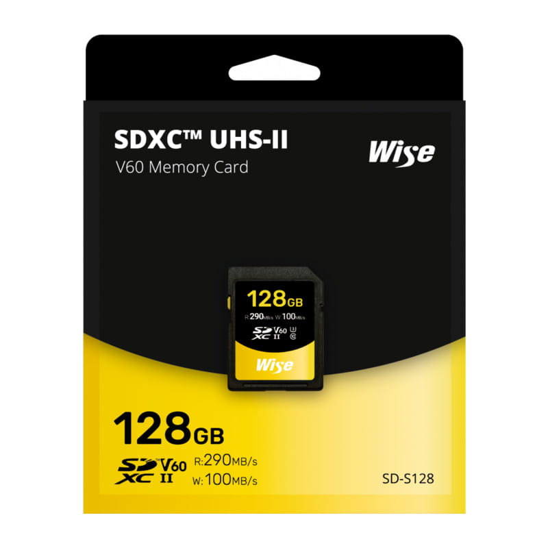 Wise SDXC UHS-II メモリーカード SD-Sシリーズ 128GB AMU-SD-S128