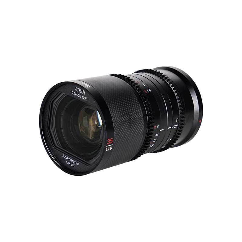 最大58%オフ! 35mm T2.9 1.6X カーボンフルサイズアナモルフィック