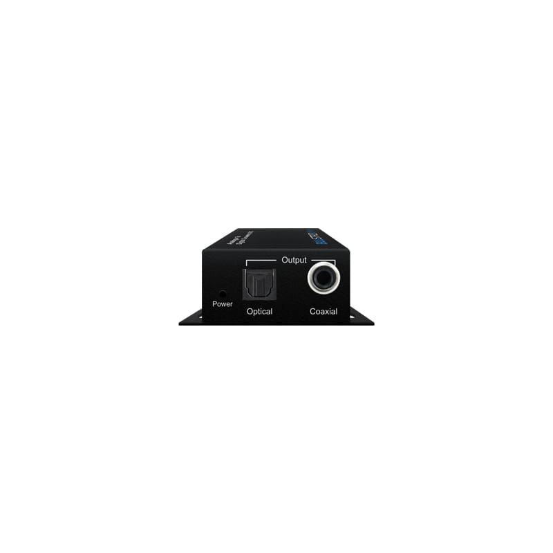 ADC11AU アナログステレオ（L/R）オーディオ→光デジタル/同軸デジタルオーディオコンバータ