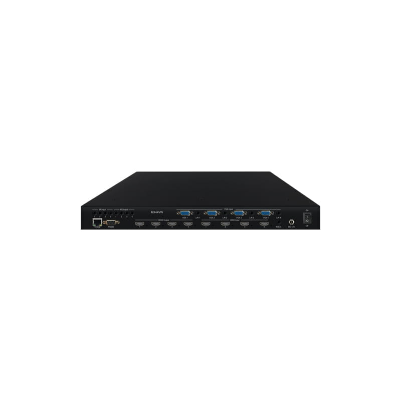 MX44VW 4入力4出力HDMI/VGAマルチビューワ&マトリックススイッチャー