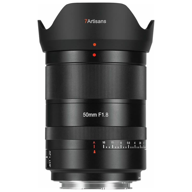 7Artisans 50mm F1.8 AF ブラック Lマウント 5018LB-AF