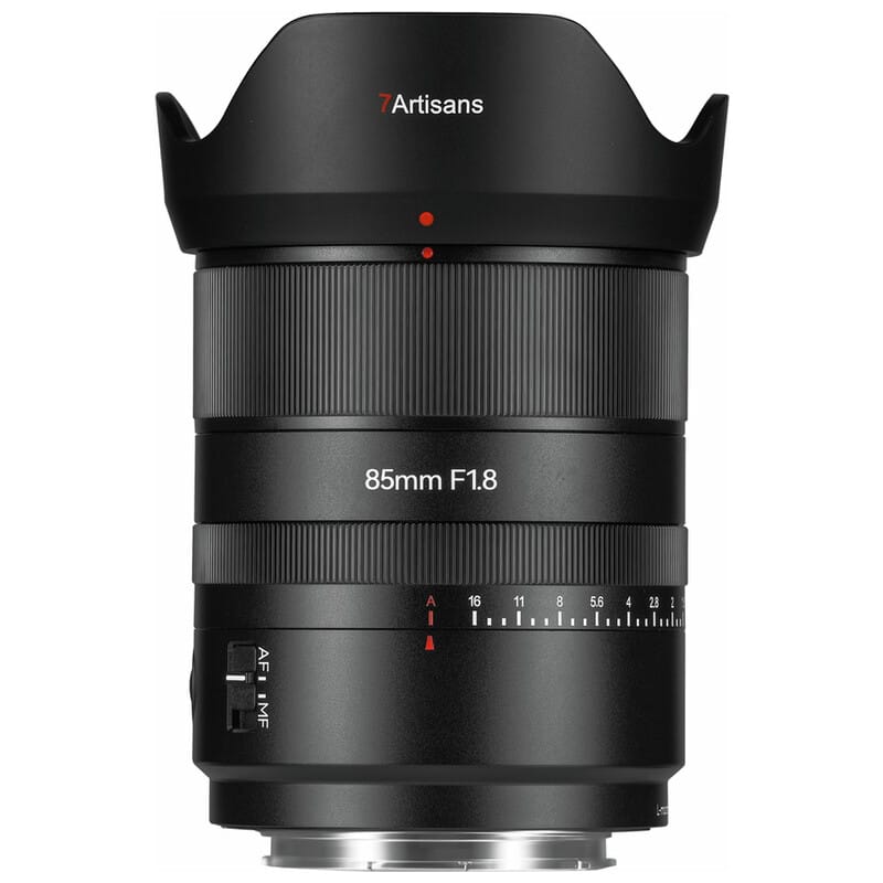 7Artisans 85mm F1.8 AF Lマウント ブラック 8518LB-AF