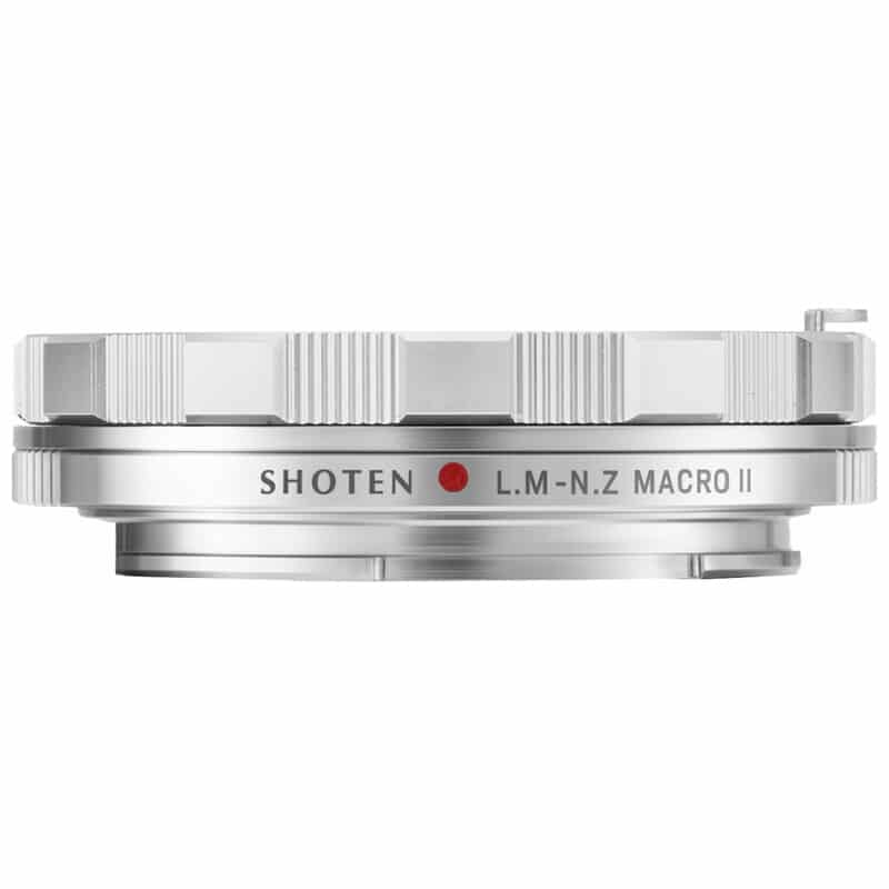 SHOTEN マウントアダプター LM-NZ M II S (ライカMレンズ → ニコンZマウント) ヘリコイド付き シルバー LM-NZ-M-II-S