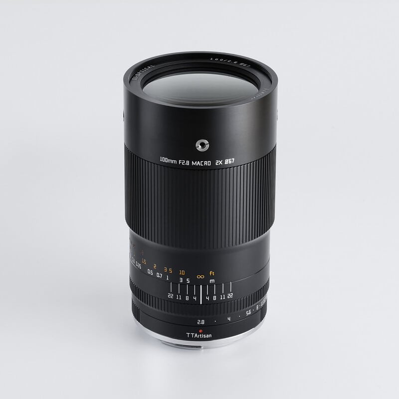 TTArtisan 100mm f/2.8 MACRO 2X ブラック ニコンFマウント TT-100F28M-F