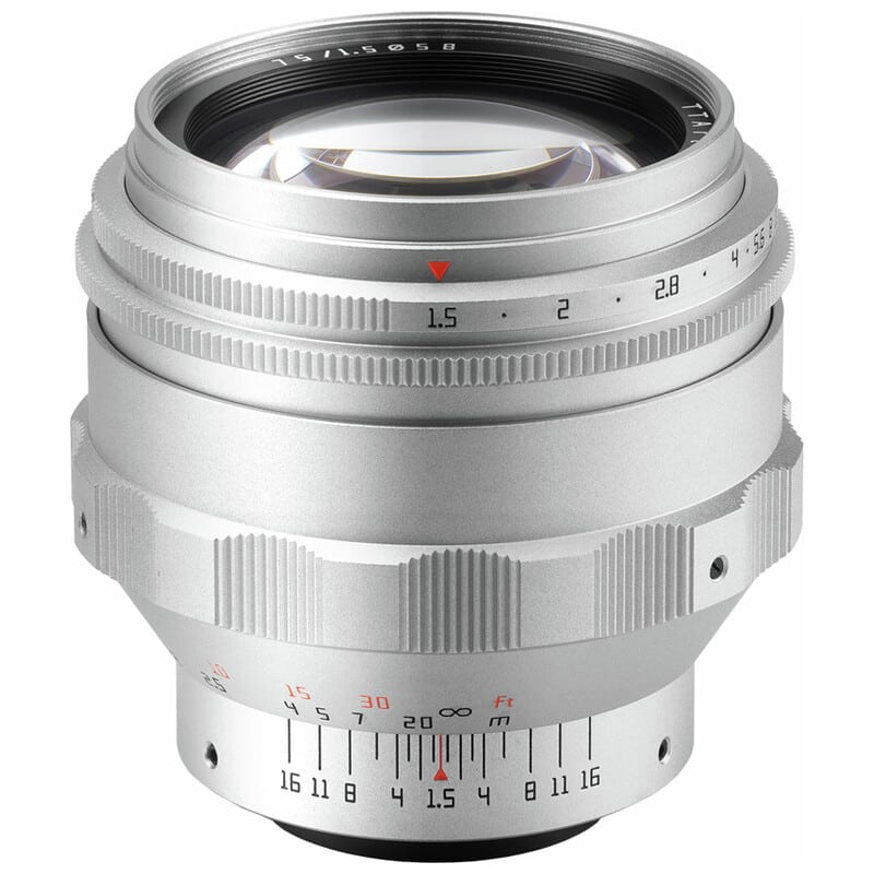 TTArtisan 75mm f/1.5 M42マウント シルバー TT-75F15-M42-S