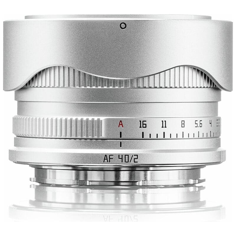 銘匠光学 TTArtisan AF 40mm f/2 Lマウント シルバー TT-40F2AF-L-S
