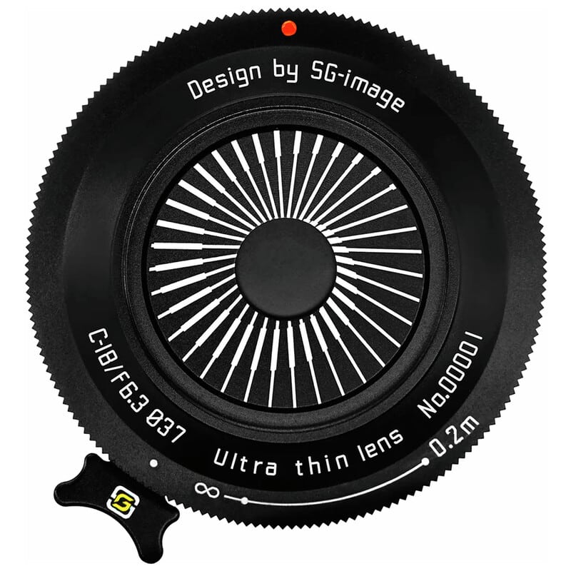 SG-image 18mm F6.3 マイクロフォーサーズマウント ブラック