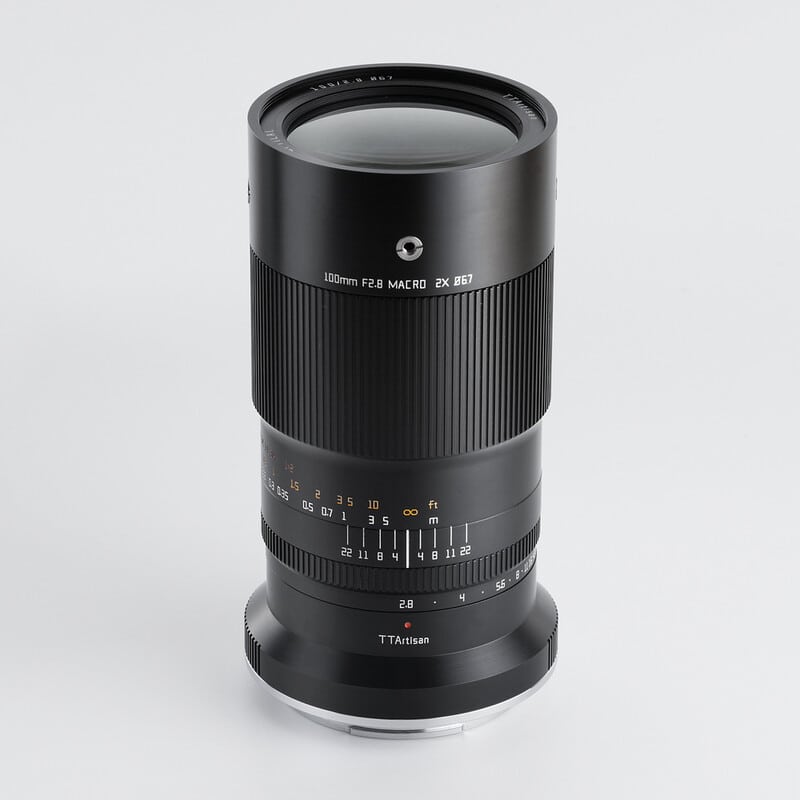 TTArtisan 100mm f/2.8 MACRO 2X ブラック 富士フイルムGFX Gマウント TT-100F28M-G