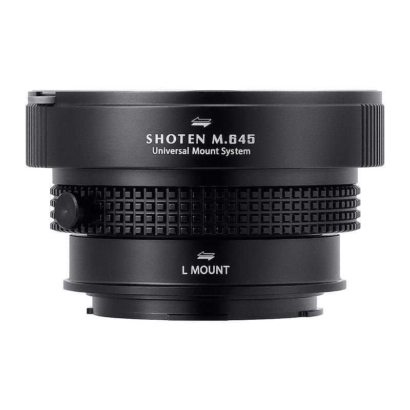 SHOTEN UMSシリーズ M645-LSL-U (マミヤ645マウントレンズ→Lマウント変換) マウントアダプター