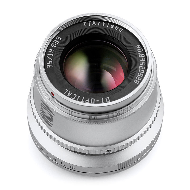 TTArtisan 35mm f/1.4 C シルバー マイクロフォーサーズマウント 35mm f/1.4C M43 (S)