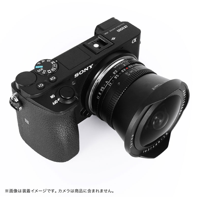 TTArtisan 7.5mm f/2 C Fisheye ブラック ソニーEマウント