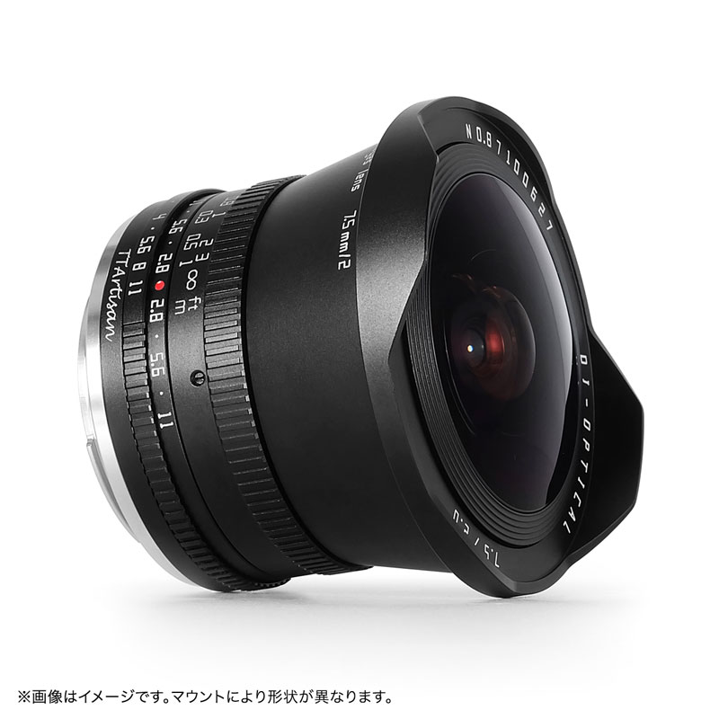 TTArtisan 7.5mm f/2 C Fisheye ブラック Lマウント