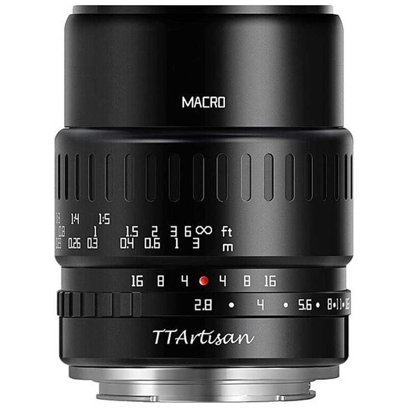 TTArtisan 40mm f/2.8 MACRO C ブラック 富士フイルムXマウント