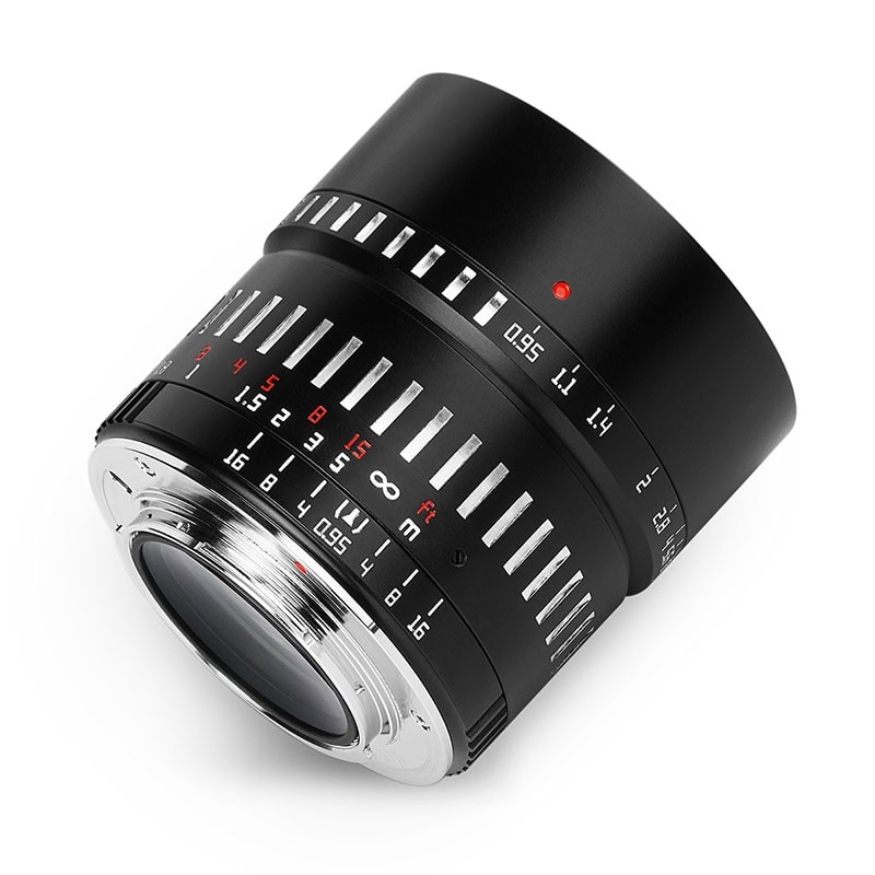 TTArtisan 50mm f/0.95 C ブラックxシルバー 富士フイルムXマウント